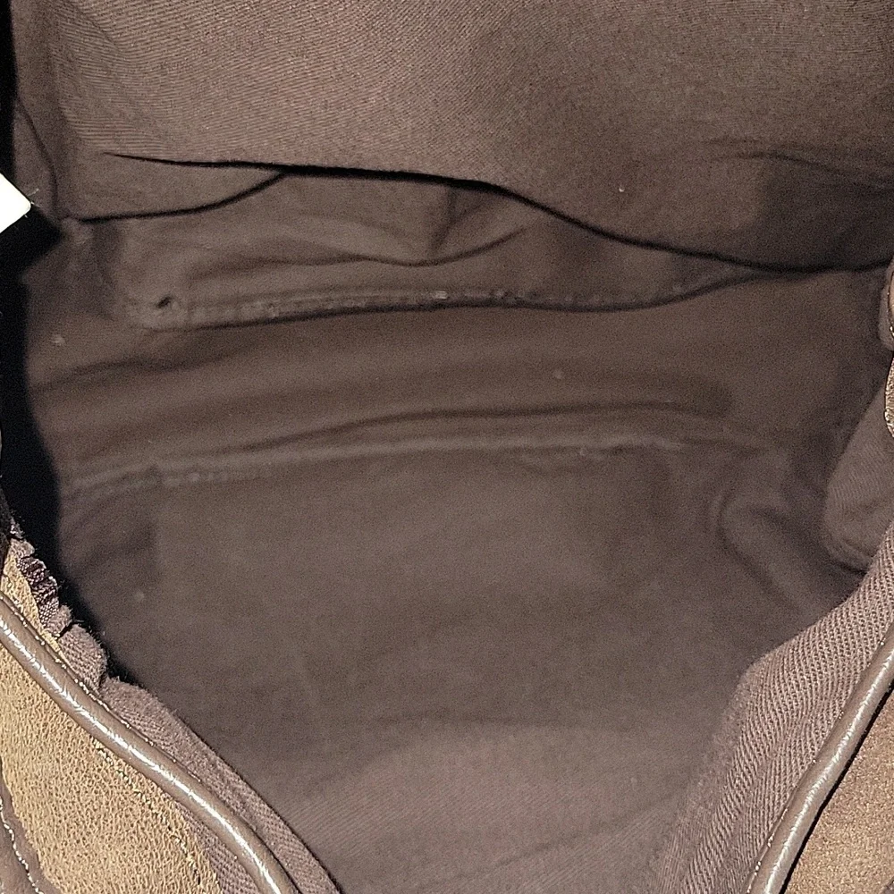 Vintage Brown Leather Rucksack Backpack